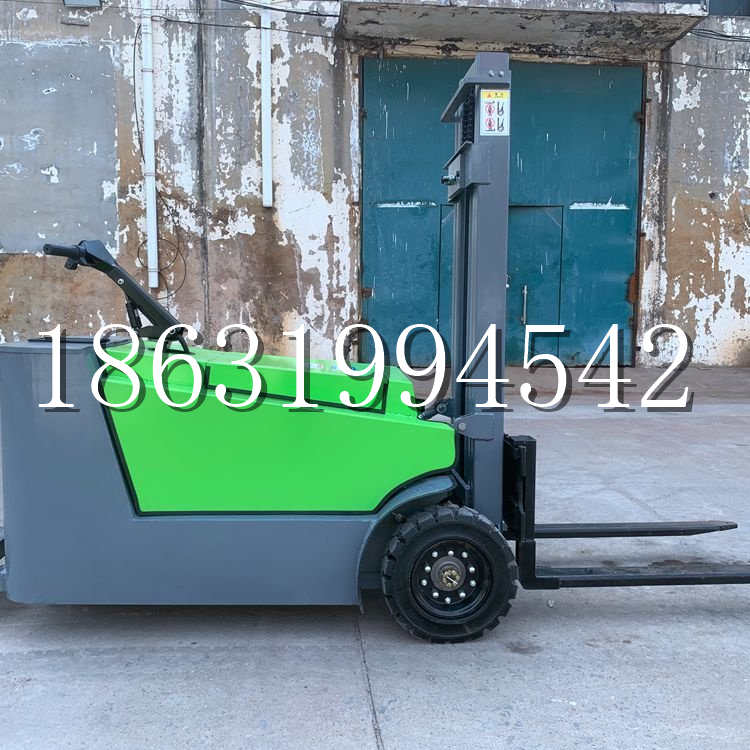 甘德县小型电动叉车1吨2吨步行站驾式电瓶堆高充电装卸车液压升降车铲车
